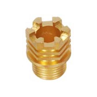 Moulding brass ppr inserts